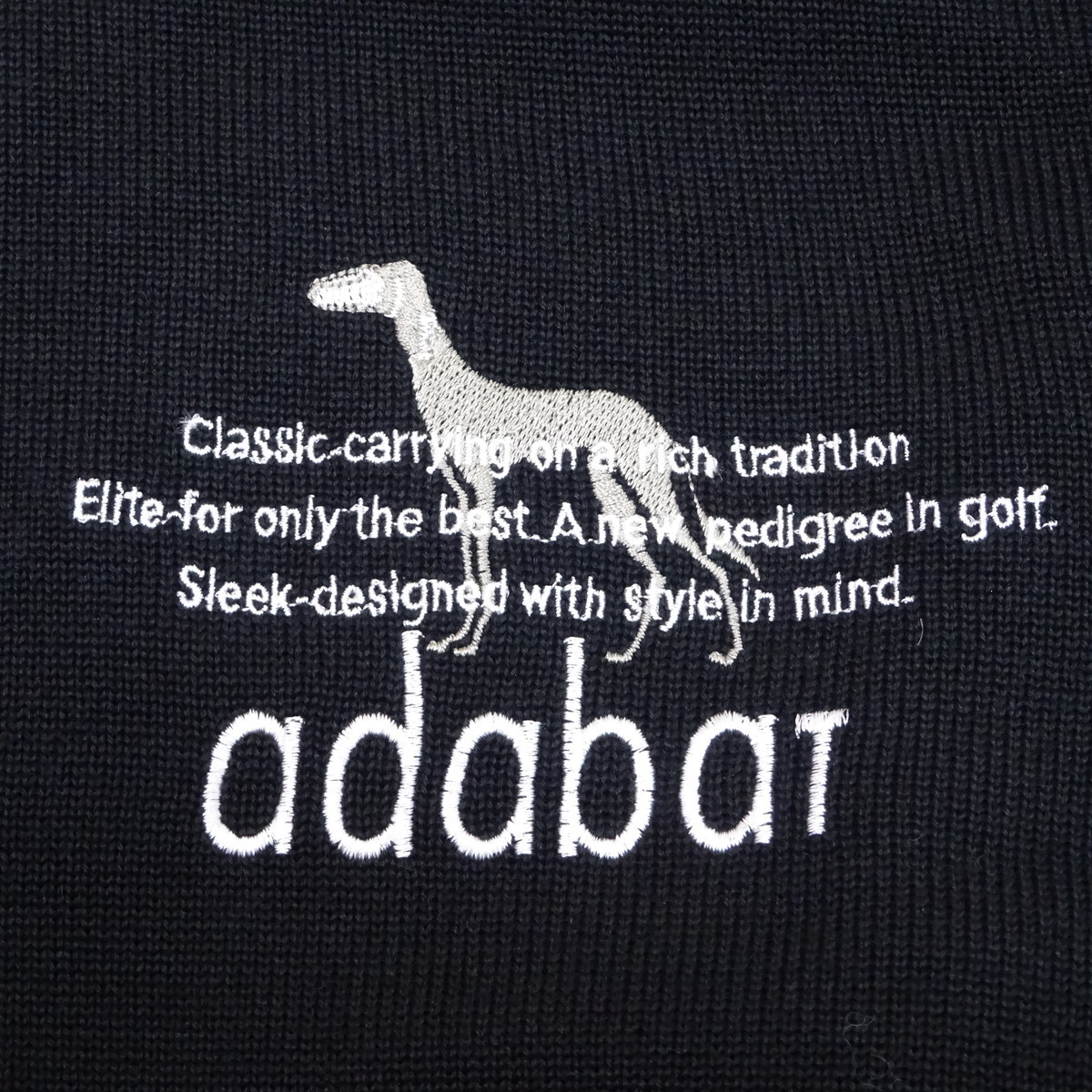 新品 adabat アダバット 洗えるウール セーター ゴルフウエア Ⅳ (4) GOLF SWEATER_画像4