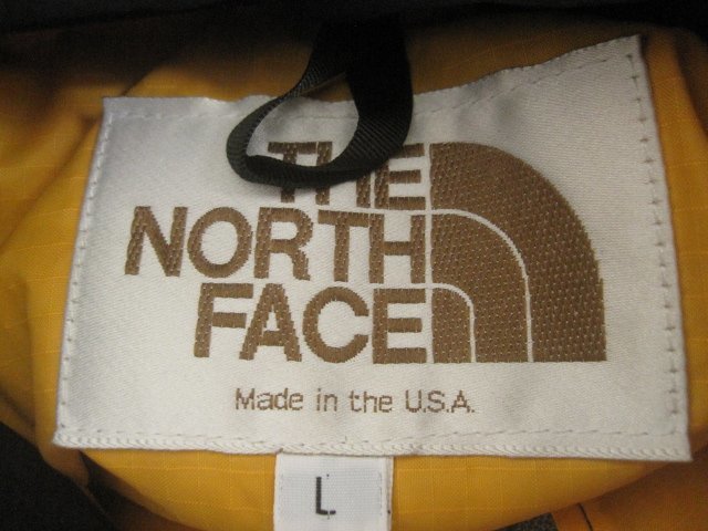 ヴィンテージUSA製THE NORTH FACEノースフェイス シェラダウンジャケット L　ダウンブルゾン_画像5