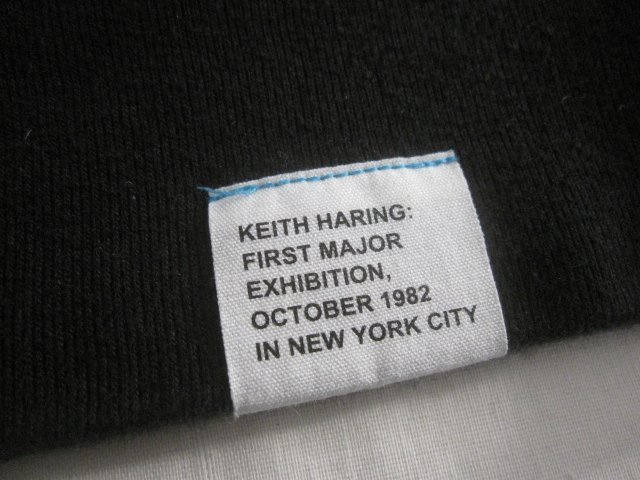 キース・ヘリングKEITH HARING 1982年1stエキシビジョン ユニクロUT スウェットシャツ(トレーナー)XL_画像4