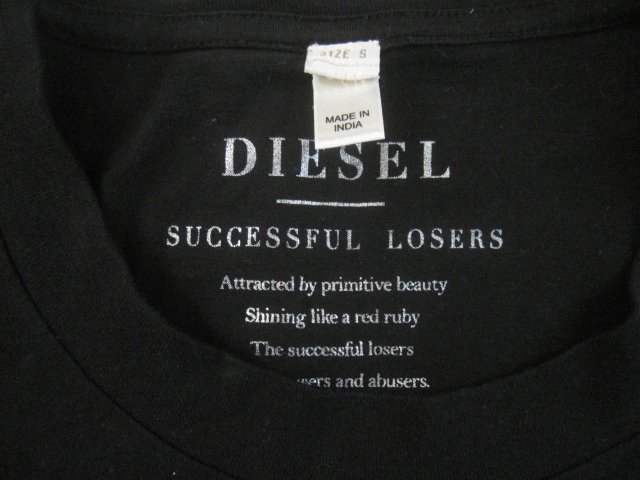 Dieselディーゼル プリントTシャツS_画像4