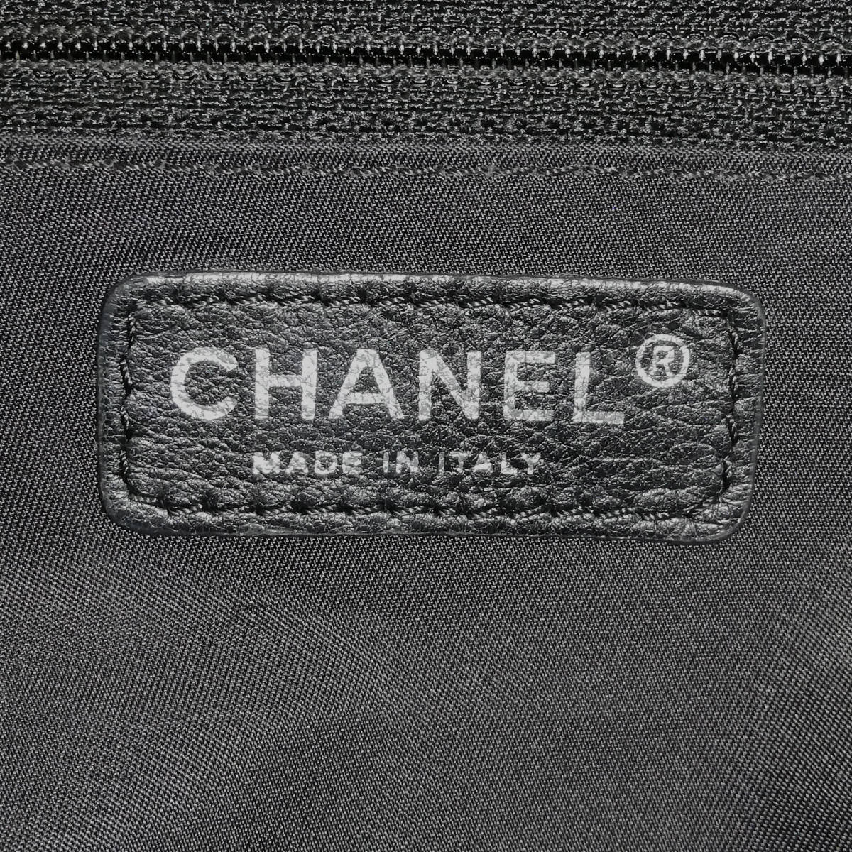 【美品級】CHANEL（シャネル）パリビアリッツMM　 トートバッグ　ブラック　黒　人気モデル　レディース　A34209　【送料無料】241_画像5