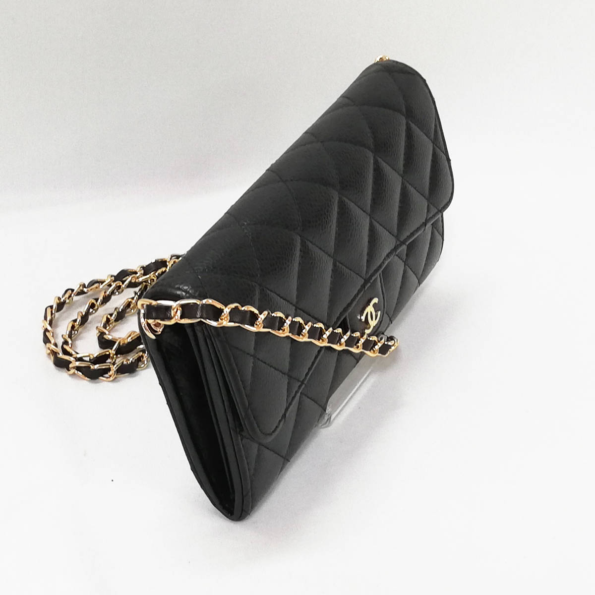未使用級】CHANEL(シャネル)マトラッセ キャビアスキン 未使用級】CHANEL(シャネル)マトラッセ キャビアスキン