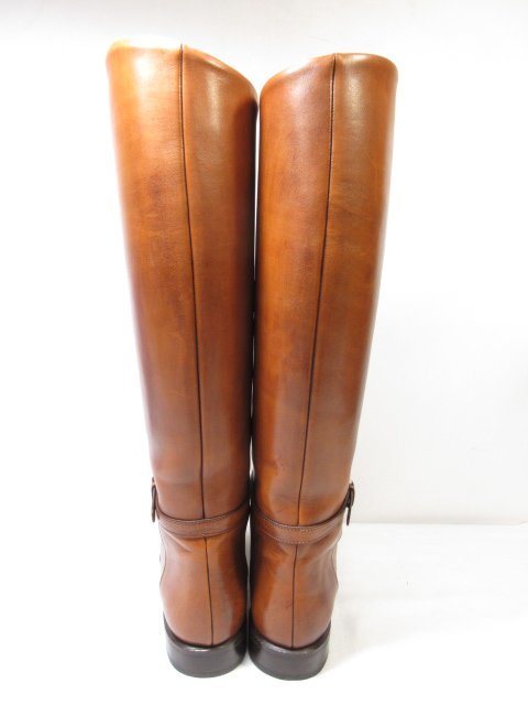 HH beautiful goods [TANINO CRISCItanino Chris chi-] belt equipment ornament long boots shoes ( lady's ) size36 brown group #18LZ4345#