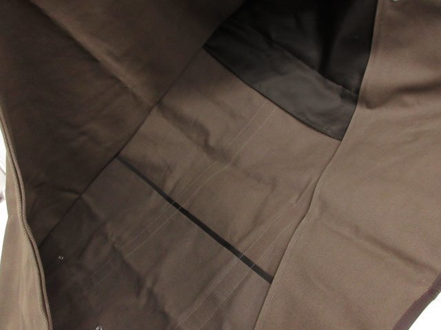  super-beauty goods [ Berluti Berluti] Logo embroidery canvas × leather ga- men to cover garment bag ( men's ) brown group #5MG2410#