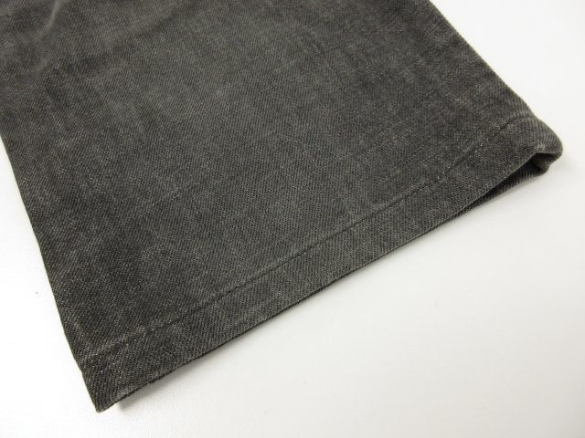 HH 【ヘルムートラング HELMUT LANG】 FADED BLACK DENIM 本人期 コットン ダメージ加工 デニム ジーンズ (メンズ)size32 グレー■28MP9989_画像3