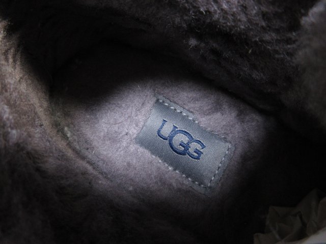 【アグ UGG】 NEUMEL ニューメル 3236 スエード ショートブーツ 紳士靴 (メンズ) size25 ブルー系 ■18MZA4467■_画像5