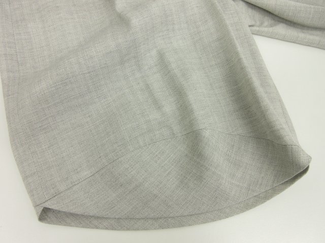  super-beauty goods [joru geo Armani ] black tag rayon tuck short pants 2SHPB012 T0346 ( lady's ) size36 light gray #5LP2353#
