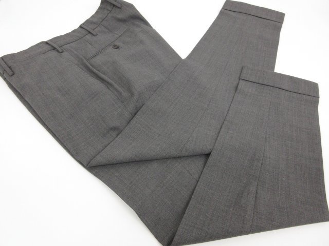 HH 美品 【インコテックス INCOTEX】 SLIM FIT パンツ スラックス (メンズ) size48 チャコールグレー系 ■28MPA0008■_画像5