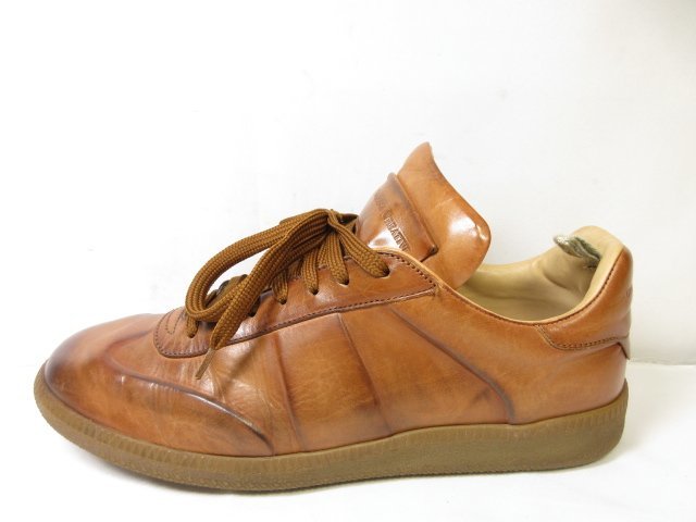 美品 【Officine Creative オフィチーネ クリエイティブ】 レザー ローカットスニーカー 靴 (メンズ) size40 ブラウン系 ■18MZA4583■_画像9