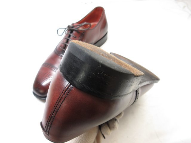 HH beautiful goods [ Edward Green EDWARD GREEN] semi blow g inside feather dress shoes gentleman shoes ( men's ) size6.5E888 light brown group #18MZA4593#