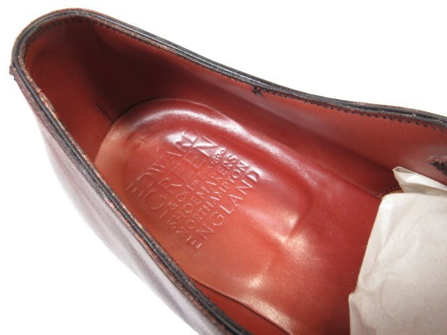 HH beautiful goods [ Edward Green EDWARD GREEN] semi blow g inside feather dress shoes gentleman shoes ( men's ) size6.5E888 light brown group #18MZA4593#