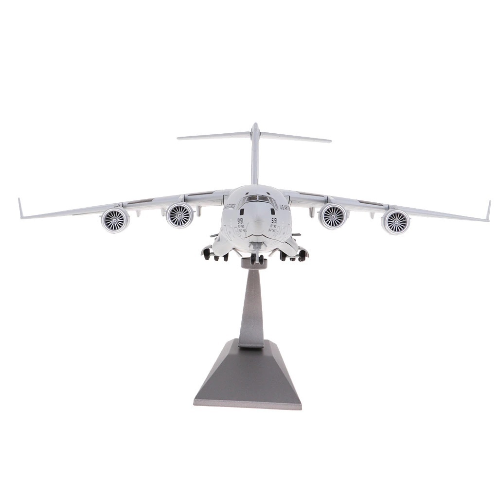 価格対策 航空機 輸送機 模型 合金 ダイキャス 1/200 C-17トランスポート グローブマスターIII ダイキャスト アロイ 貨物機 C669_画像8