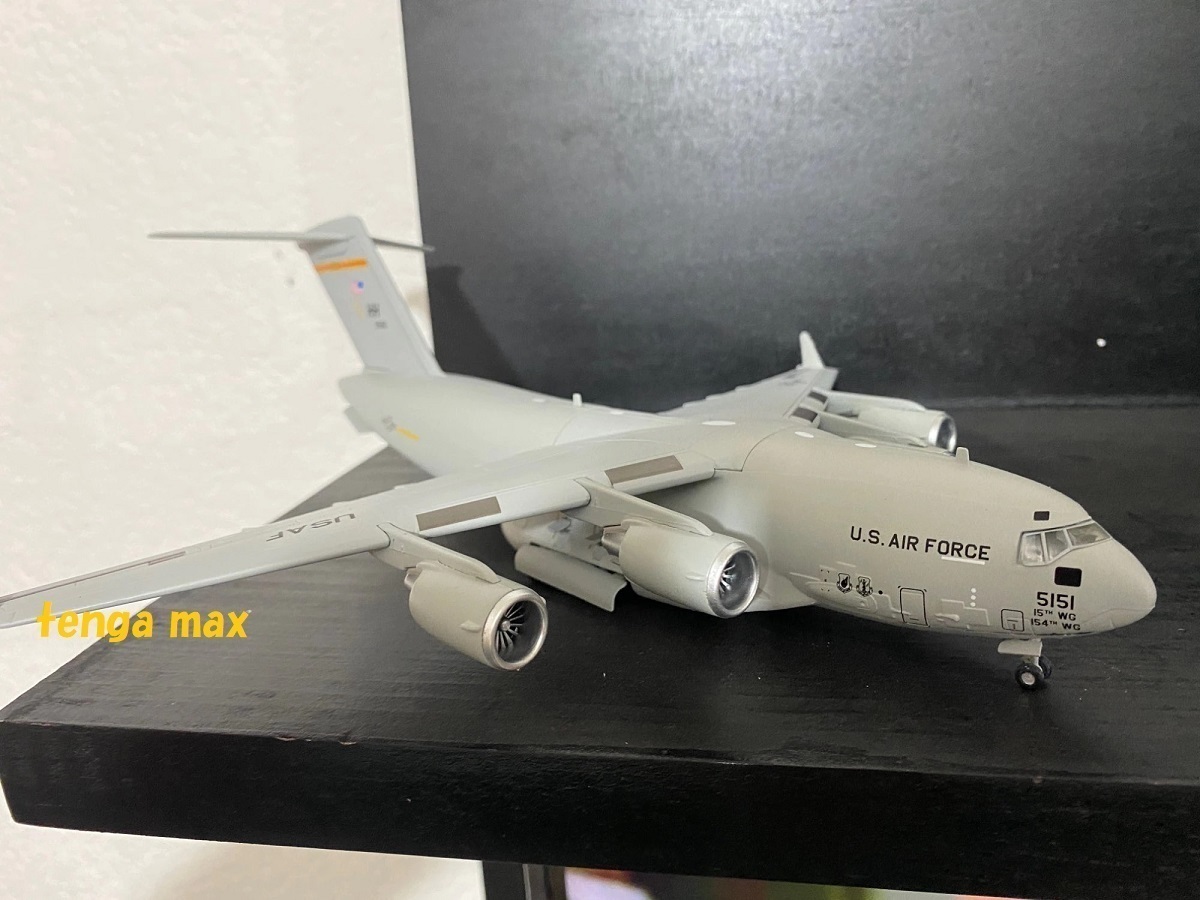 価格対策 航空機 輸送機 模型 合金 ダイキャス 1/200 C-17トランスポート グローブマスターIII ダイキャスト アロイ 貨物機 C669_画像1