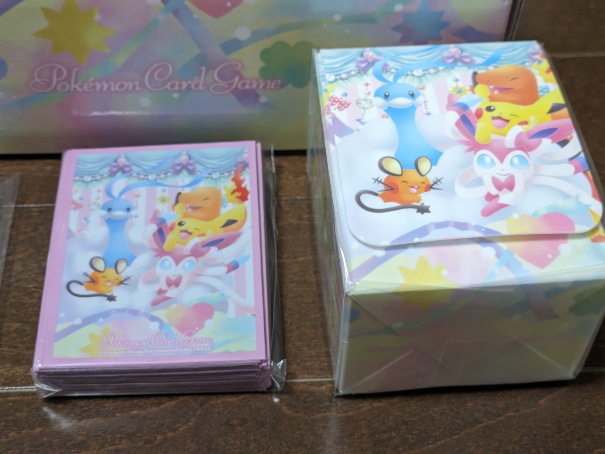 ポケモンカード プレミアムポケキュンセット デッキシールド ポケモンカード プレミアムポケキュンセット デッキシールド