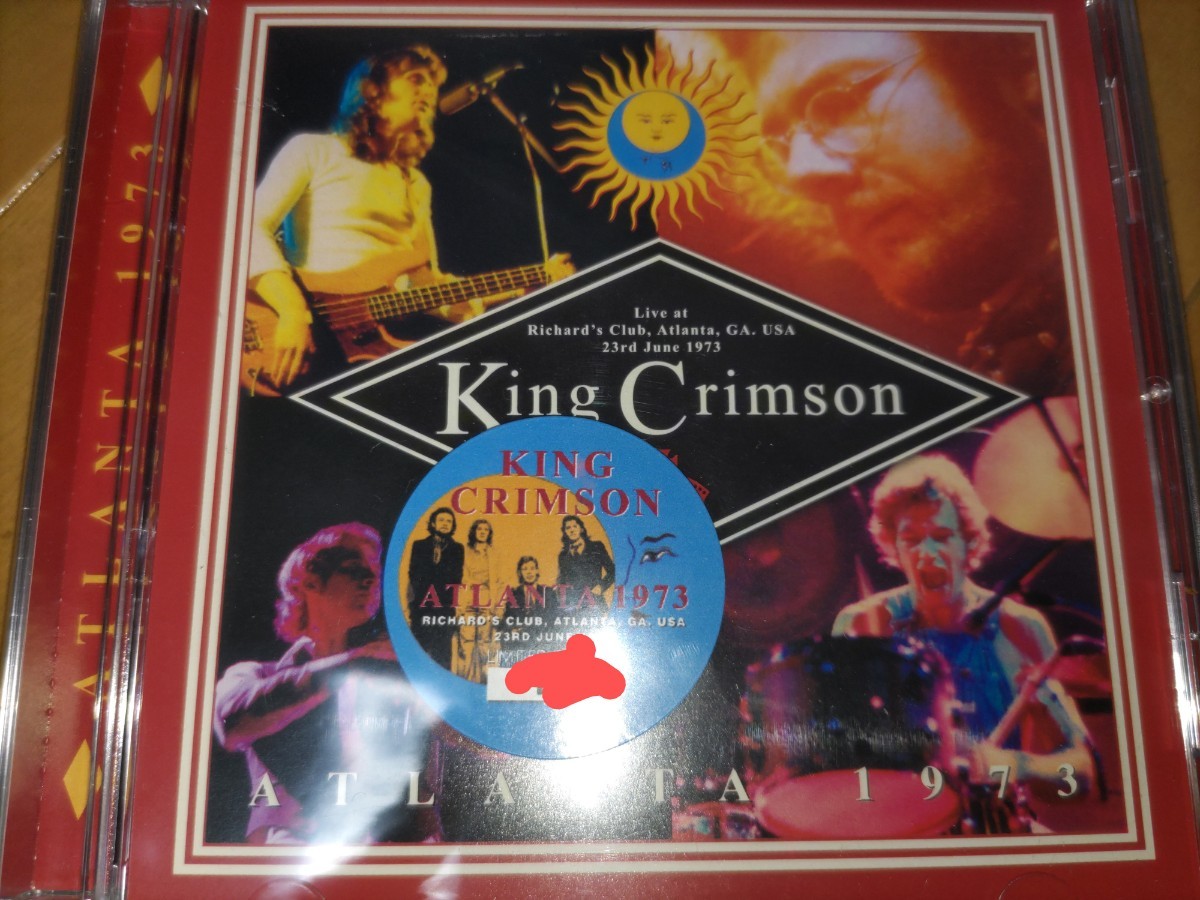 【KING CRIMSON】ATLANTA 1973(おまけCDR付)【VIRTISO】 _画像1