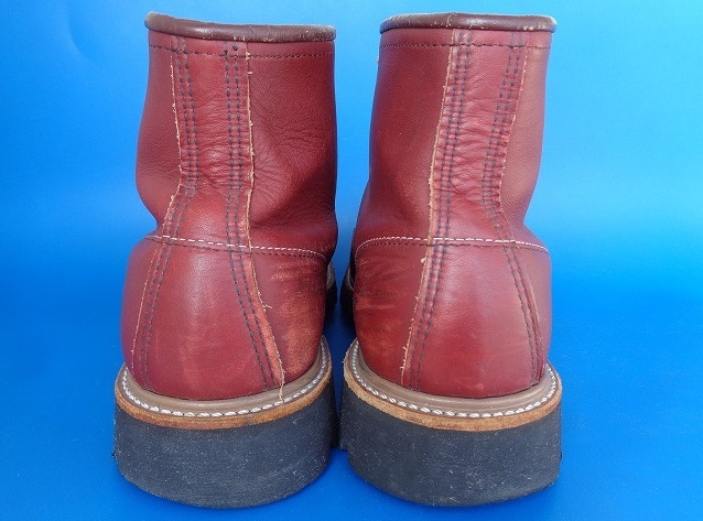 13325■箱付き REDWING 四角犬タグ レッドウィング セッター ブーツ 9E 27 犬タグ 8136 8130 9878 8179 8176 Vibram 編み上げ 赤茶_画像5