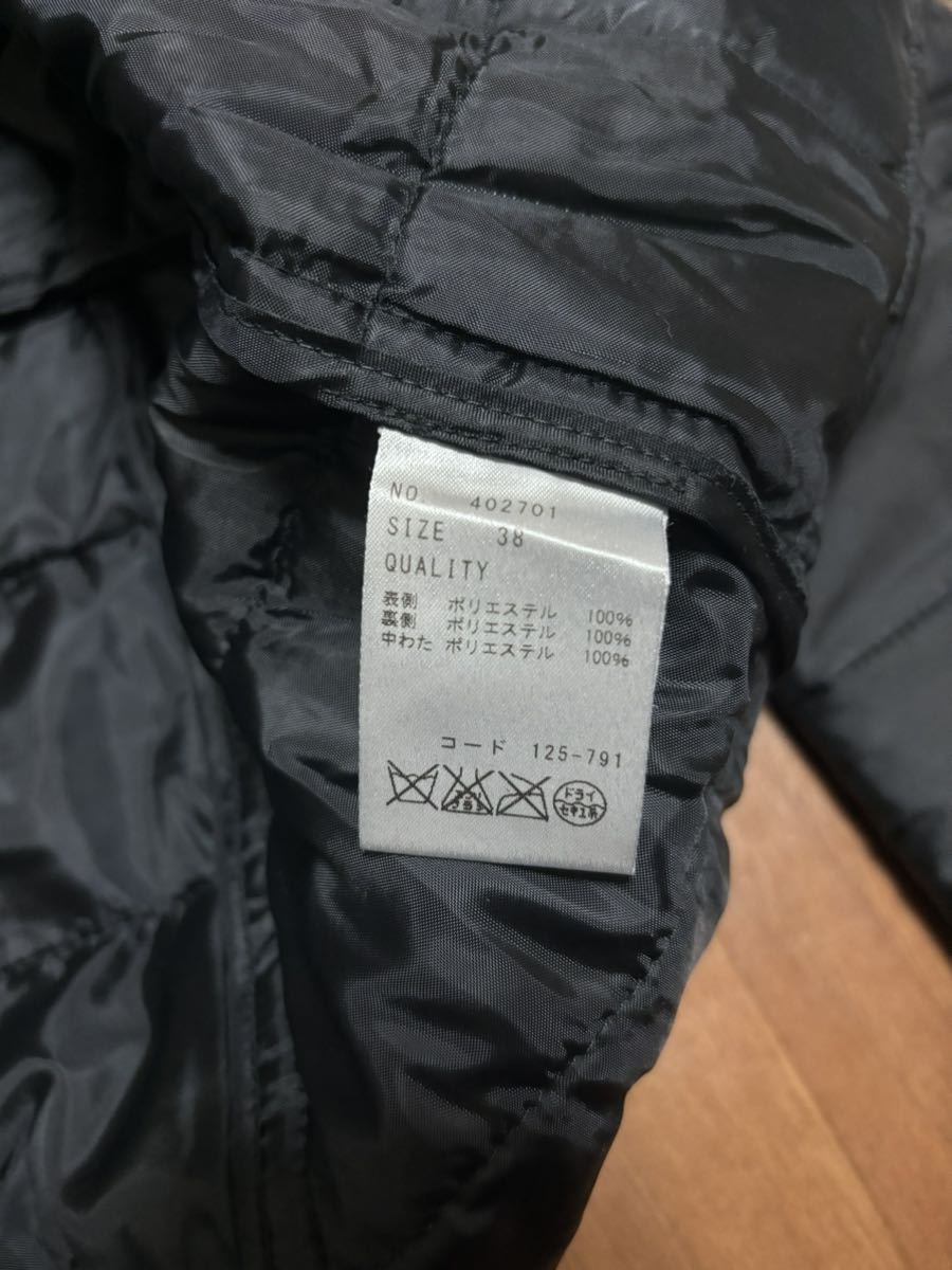 [LIMITED EDITION by JUNKO SHIMADA] quilting jacket black 38 Y2297