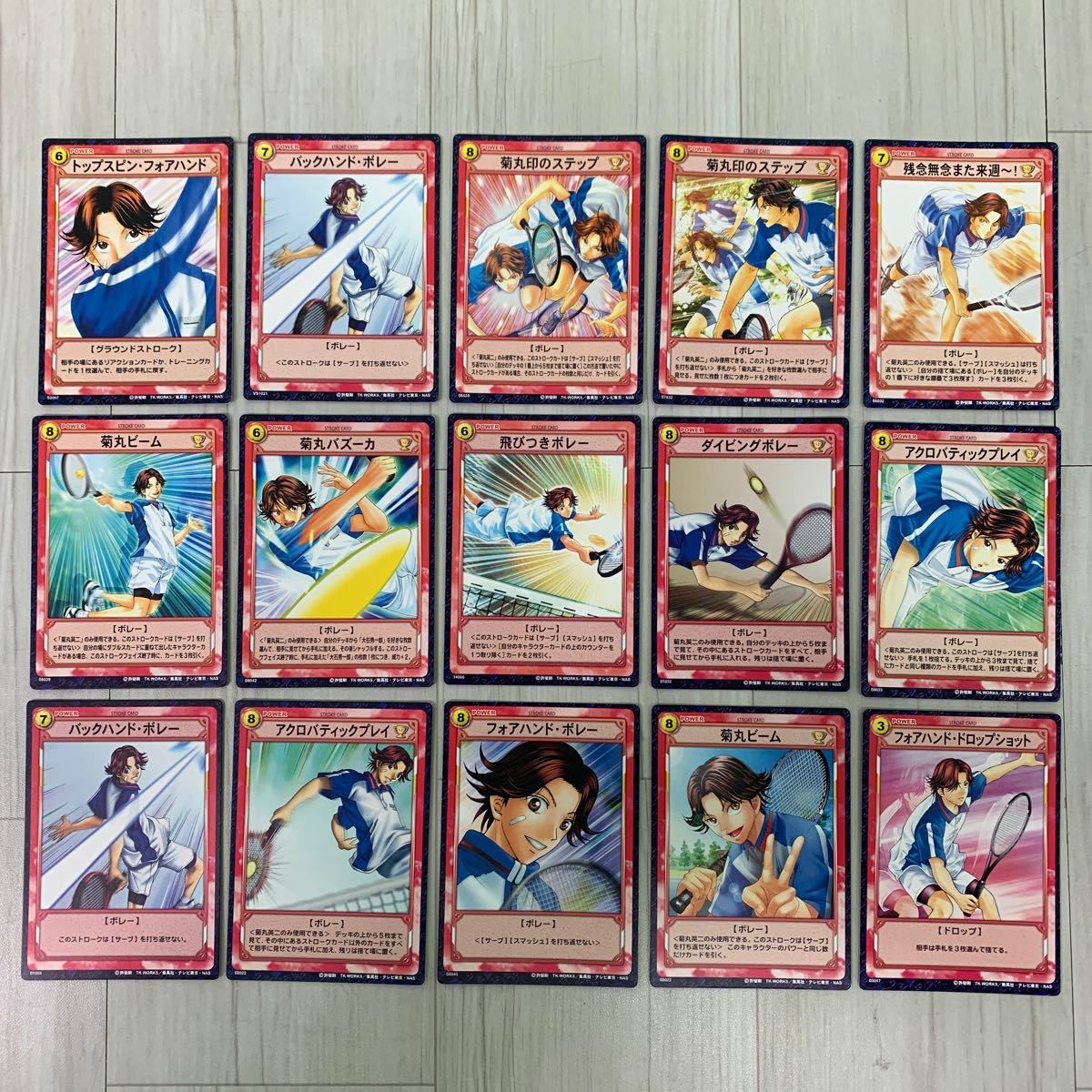 KONAMI コナミ　テニスの王子様 TCG　菊丸英二 約80枚（SCR・SR・非売品カードなど）　トレーディングカードゲーム_画像8