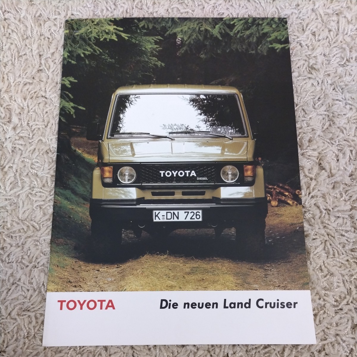  Toyota 60 70 Land Cruiser catalog Germany version 