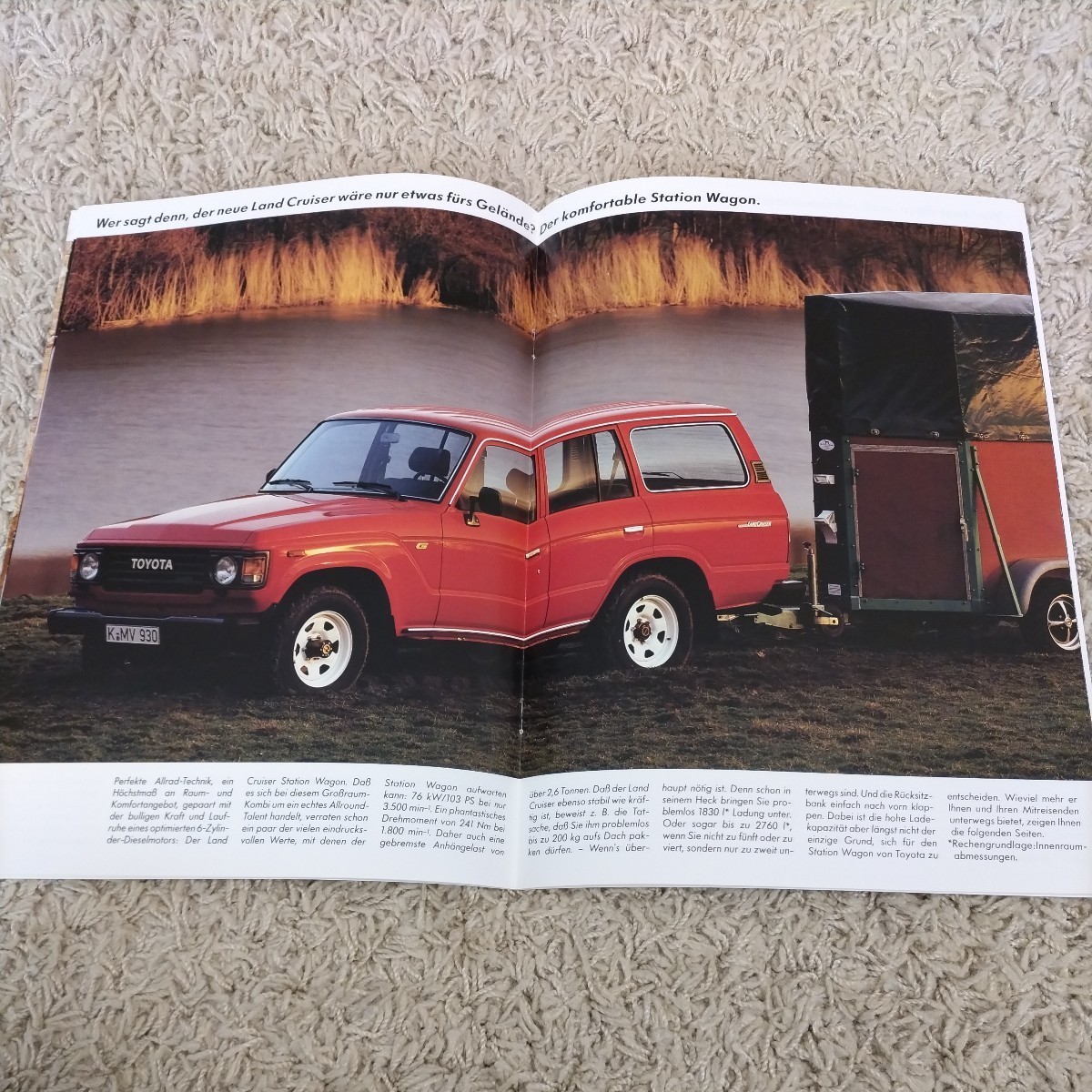  Toyota 60 70 Land Cruiser catalog Germany version 