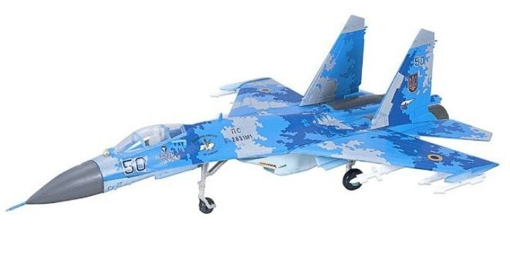 エフトイズ フランカーファミリー 1/144 Su-27P フランカー ウクライナ空軍 第831戦術航空旅団 戦闘機 F-toys