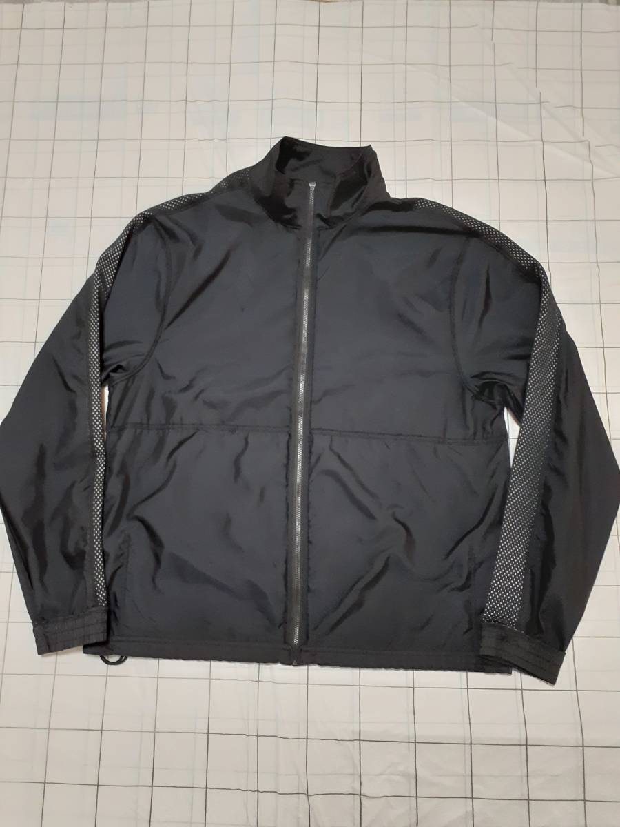 NIKE Nike GIANNIS truck nylon Zip jacket size L black state is good CD9551