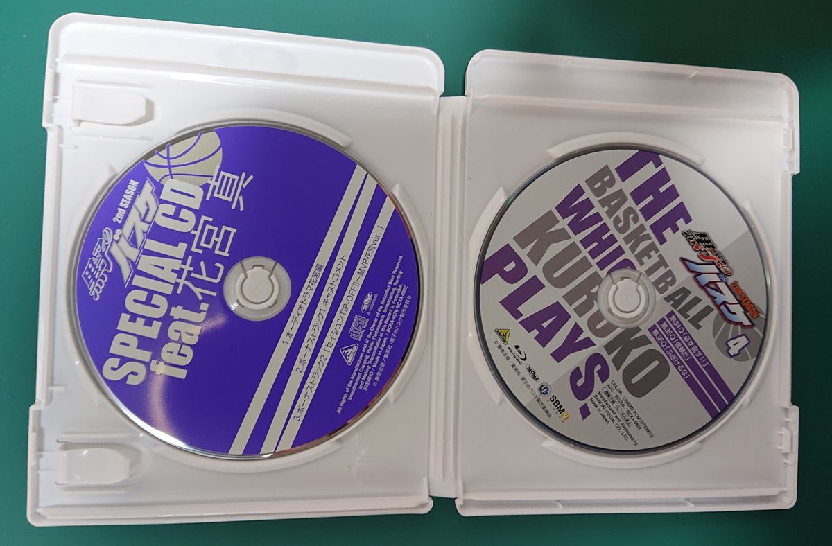 黒子のバスケ 2nd SEASON 4巻 Blu-ray