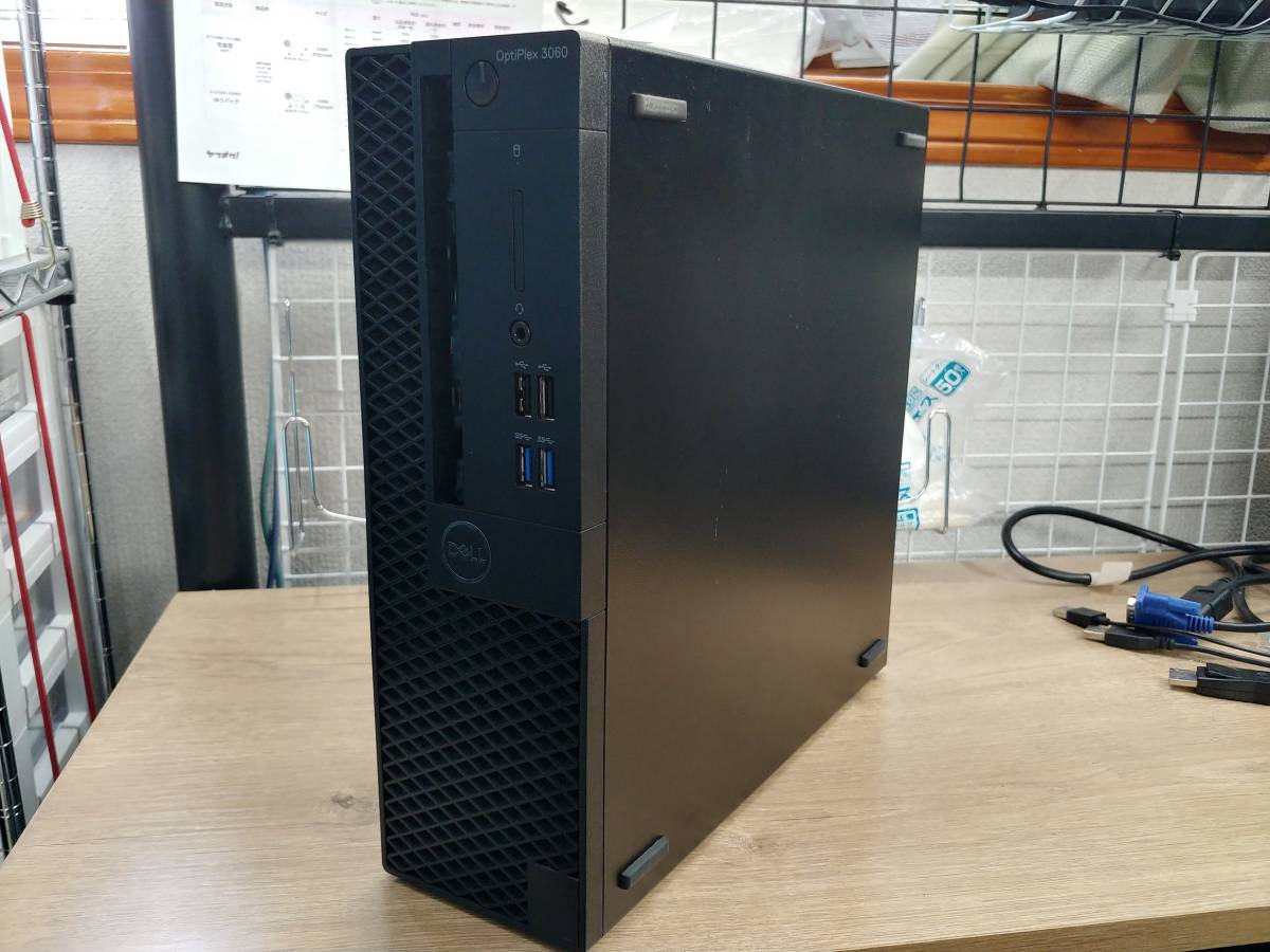 Dell Optiplex 3060 マザーボードのみ (筐体付) BIOS起動確認のみ ③_画像1