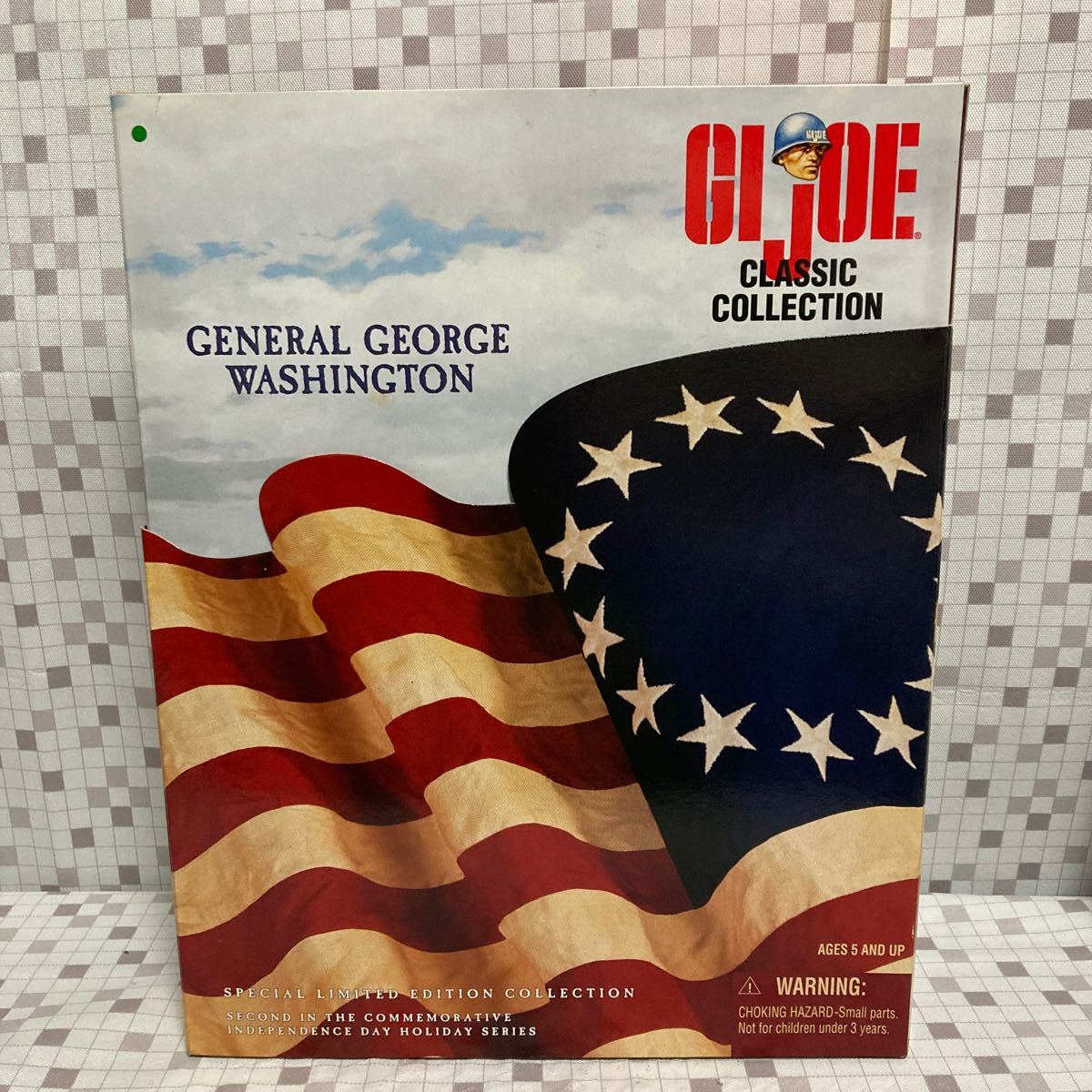 qir【未使用】G.I.ジョー GI JOE クラシックコレクション アメリカ合衆国初代大統領ジョージ・ワシントン_画像1