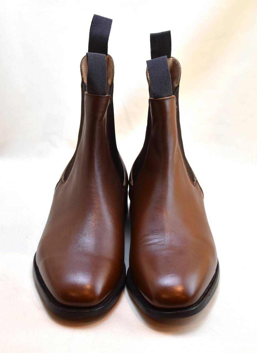 SALE!! ... машина ... Tricker's　 Челси   ботинки  BEECHNUT ANTIQUE　6119/1 UK7.5 26-26.5cm  неиспользованный товар  　 англия  пр-во  