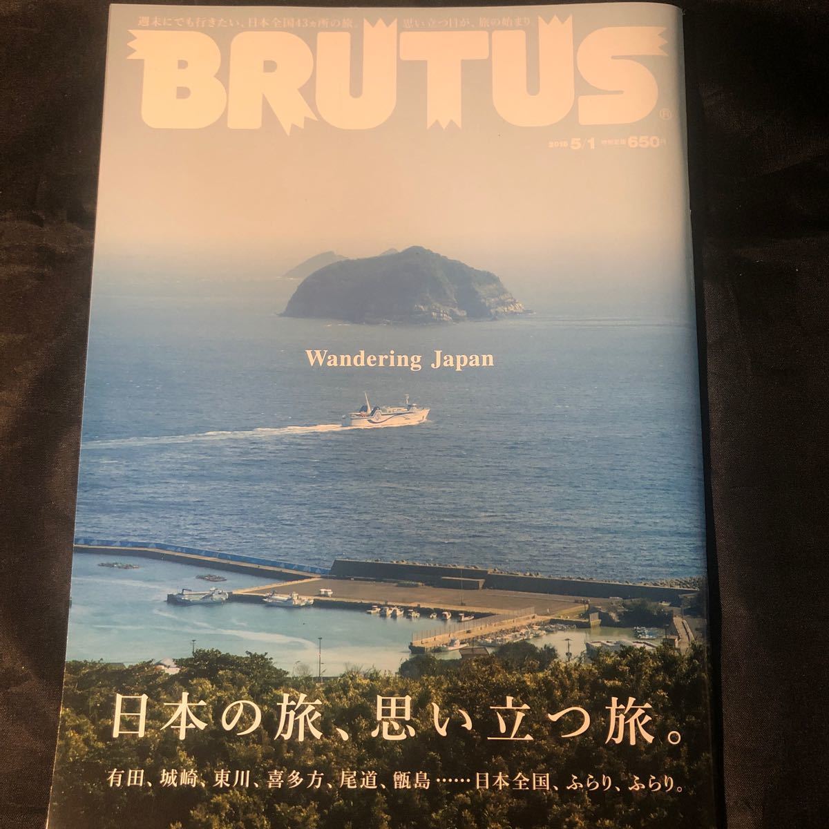 BRUTUS (ブルータス) 2016年 5/1号No.822 《特集》 日本の旅、思い立つ旅。 CAの画像1