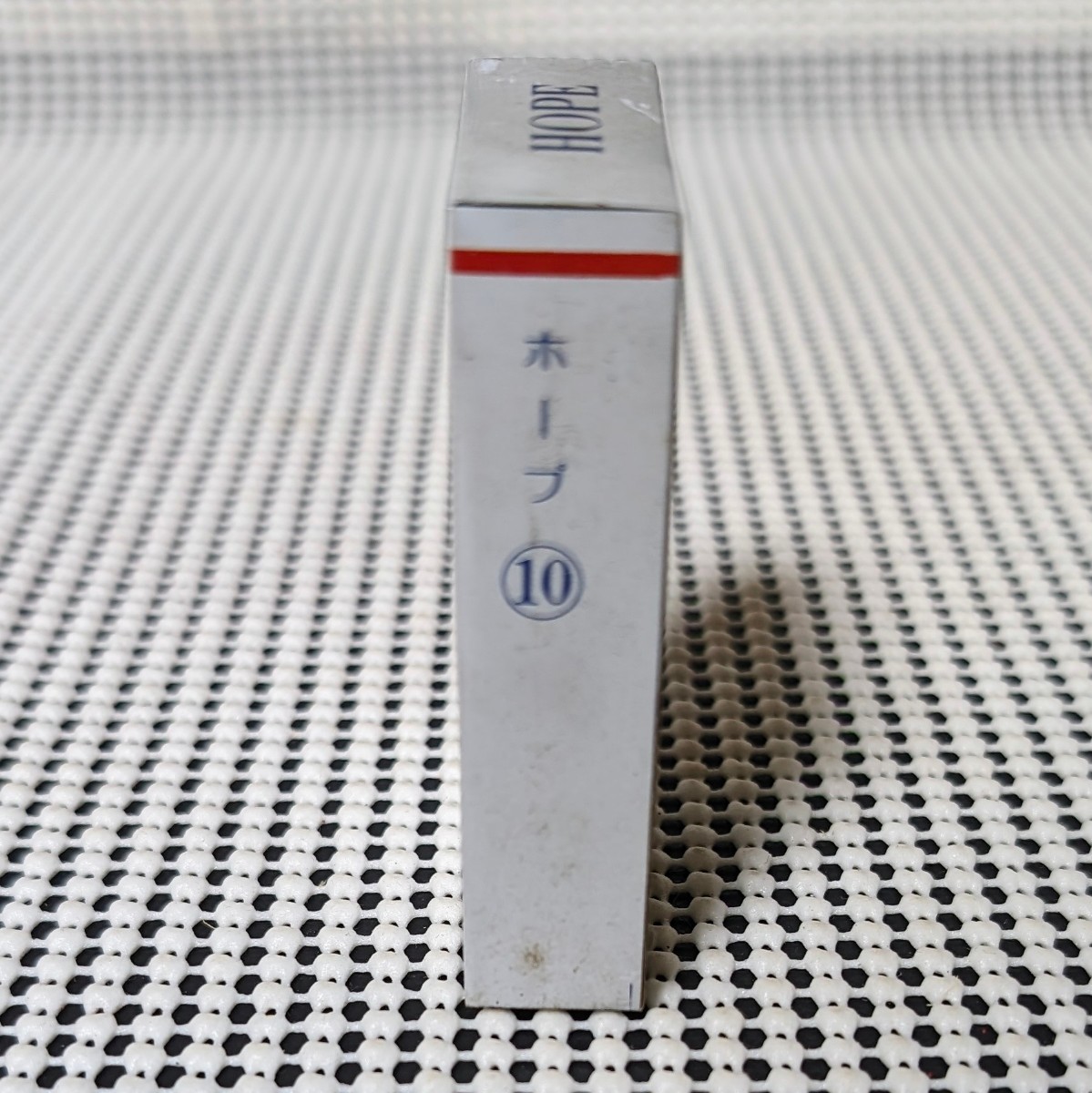 全国たばこ販売協同組合連合会 たばこ包装模型 自販機模型 見本 たばこ タバコ HOPE ホープ ショッポ 見本 ダミー サンプル モック 金属製_画像4