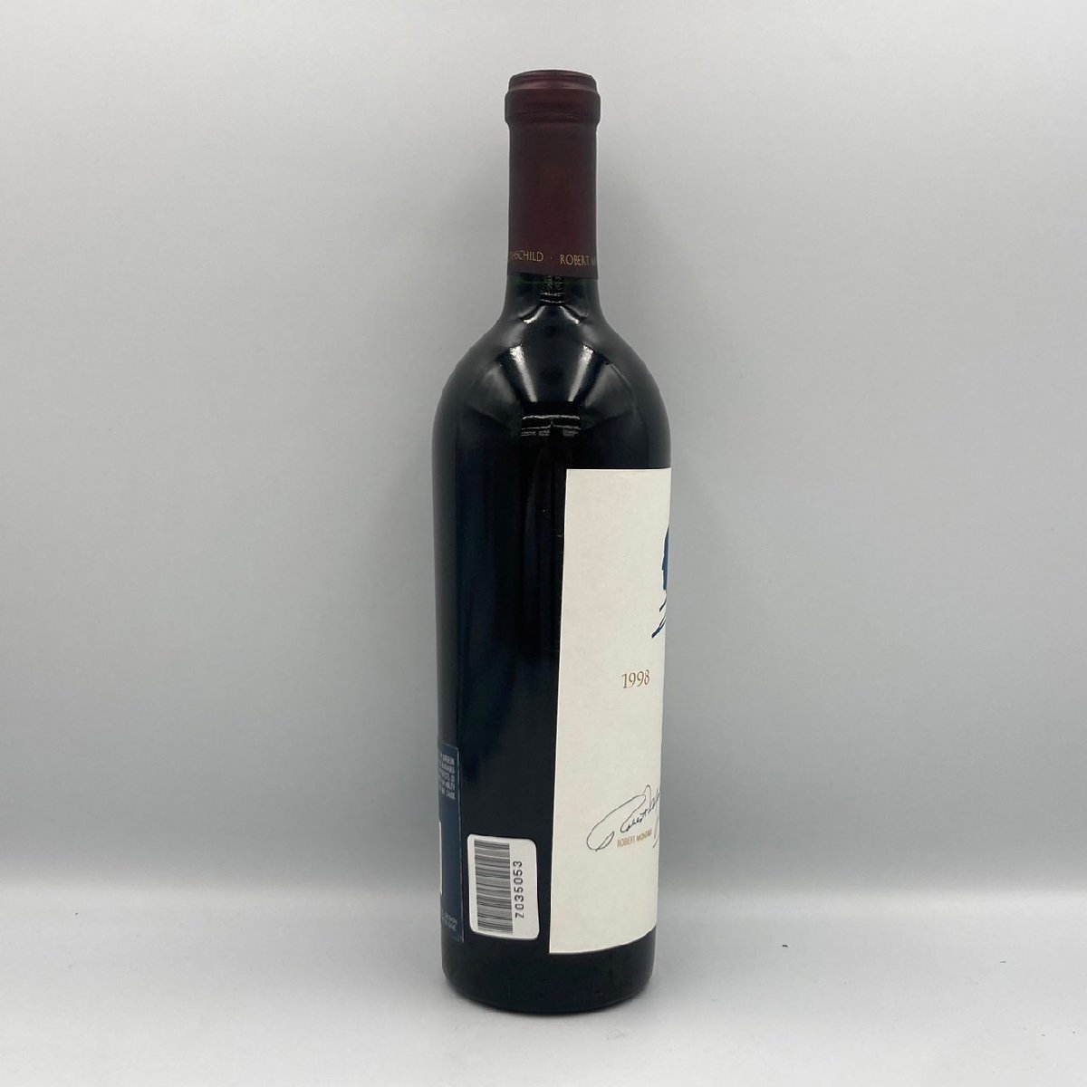 ST【同梱不可】Opus One オーパスワン 1998 750ml 14% 未開栓 古酒 Z35053_画像2