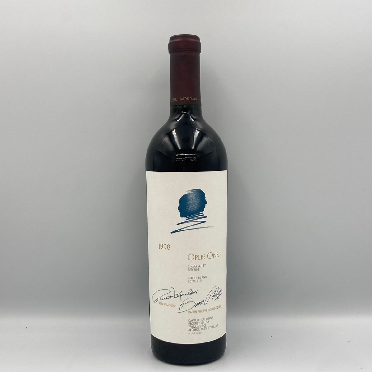 ST【同梱不可】Opus One オーパスワン 1998 750ml 14% 未開栓 古酒 Z35053_画像1