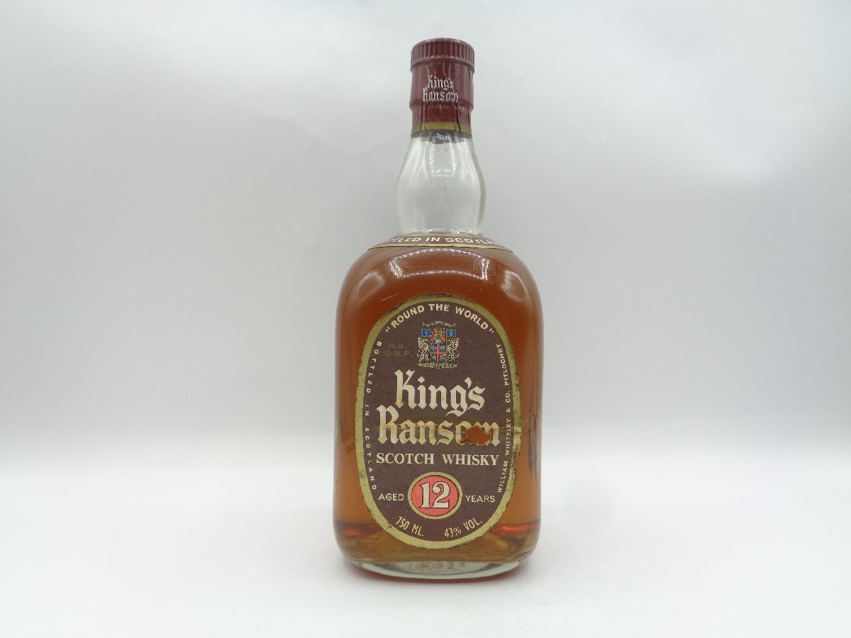 KING'S RANSOM 12年 キングス ランサム スコッチ ウイスキー 750ml 43％ 未開封 古酒 A6076_画像1