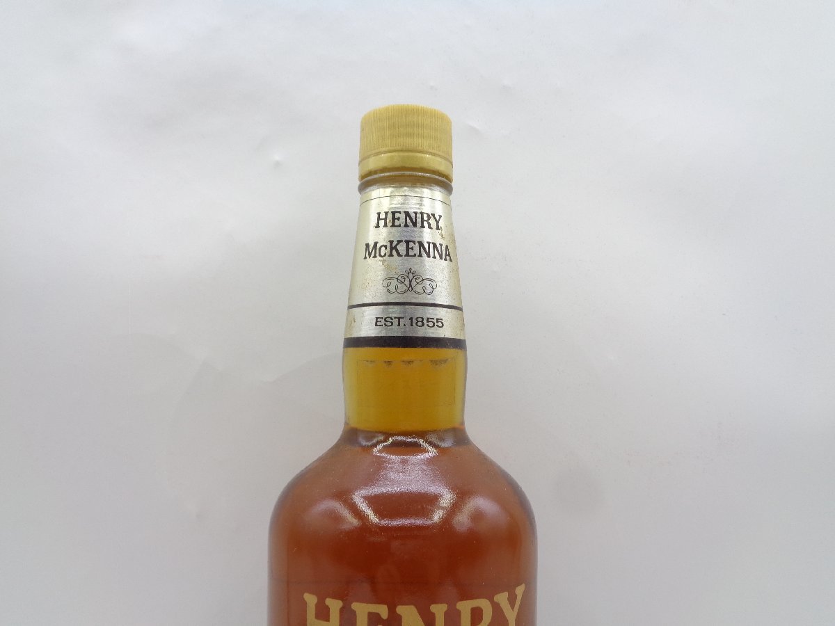 HENRY McKENNA ヘンリー マッケンナ ケンタッキー ファイネスト テーブル ウイスキー ストレート バーボン 750ml 40% 未開封 古酒 Q8005_画像6