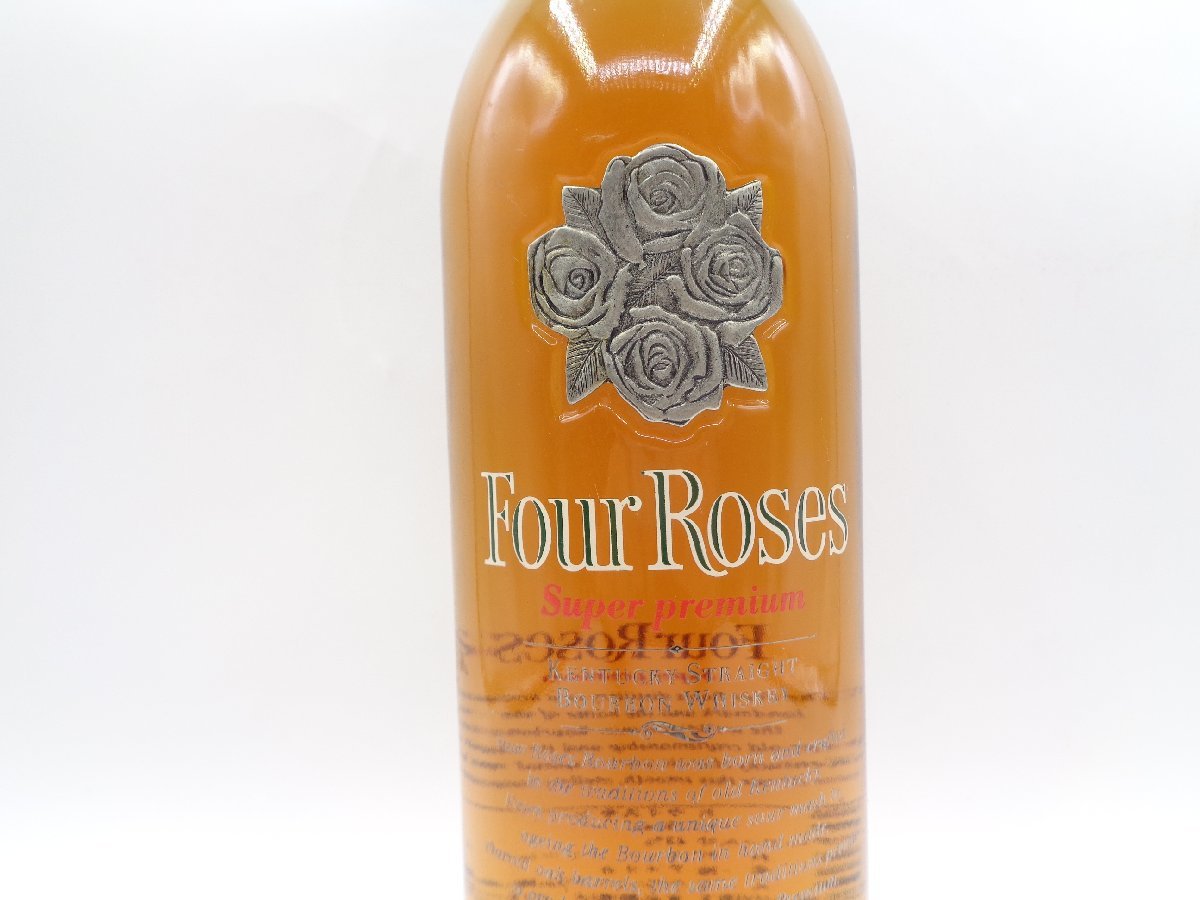 Four Roses SUPER PREMIUM フォア ローゼス スーパープレミアム バーボン ウイスキー 750ml 43% Q7110_画像6