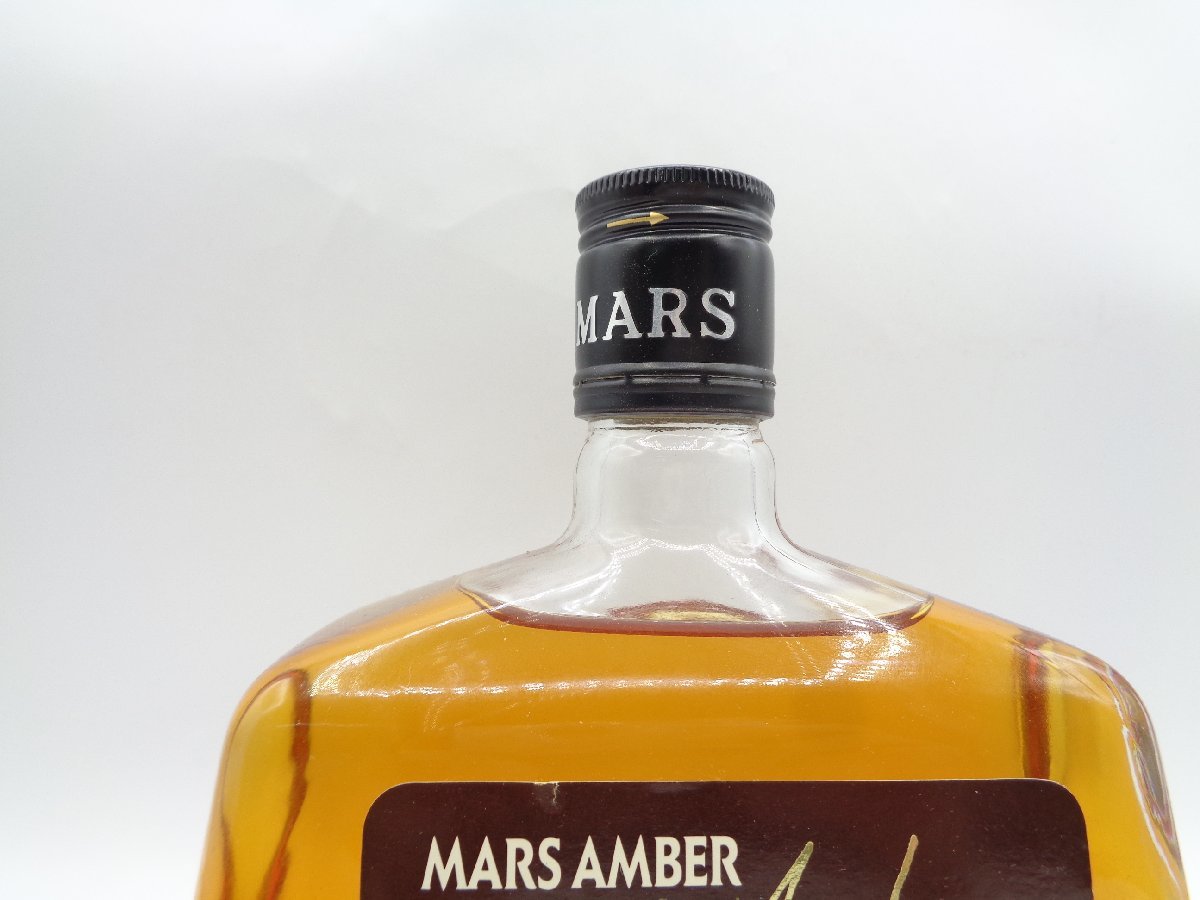 MARS AMBER マルス アンバー ブレンデッド ウイスキー 720ml 40％ 箱入 未開栓 古酒 国産 本坊酒造 X254115_画像7