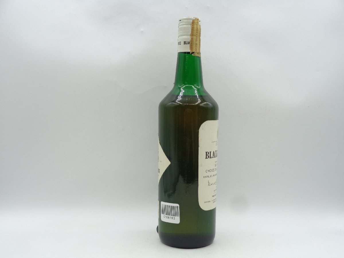 BLACK & WHITE ブラック ＆ ホワイト スコッチ ウイスキー 760ml 43% 未開封 古酒 旧ボトル C108782_画像4