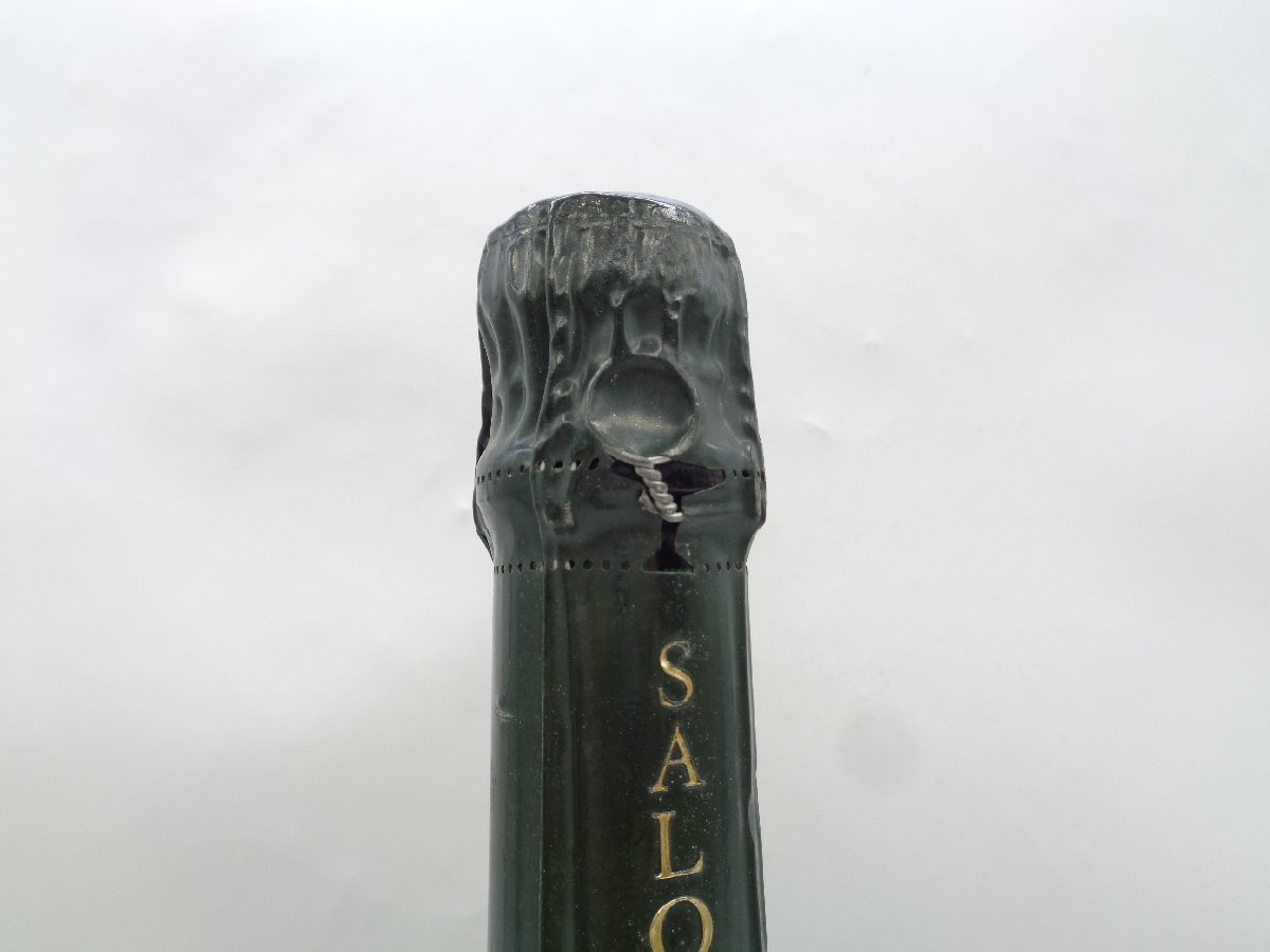 【同梱不可】SALON BLANC de BLANCS 1982 サロン ブラン ド ブラン ブリュット シャンパン 未開封 古酒 750ml 14% X190410_画像7
