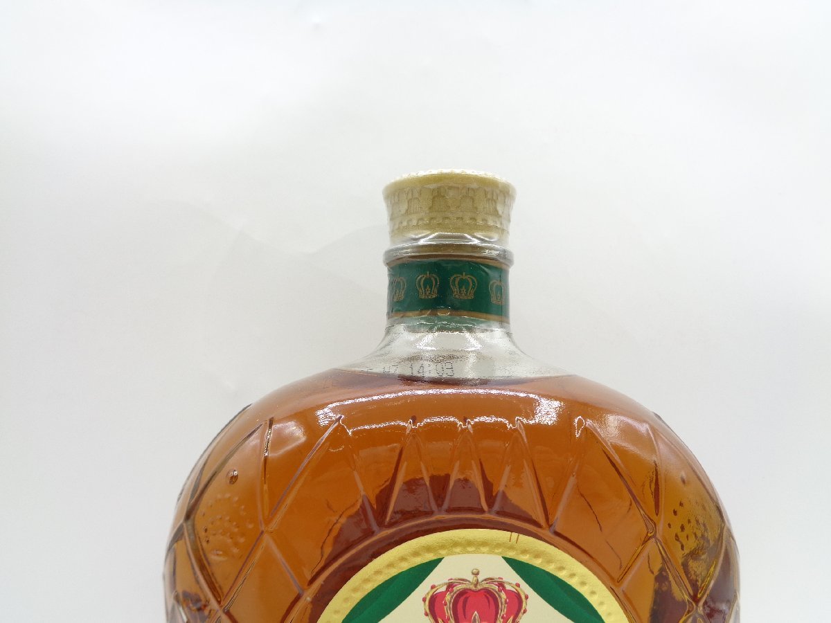 CROWN ROYAL RYE クラウン ローヤル ライ カナディアン ウイスキー 1000ml 45% 箱入 古酒 未開栓 X255351_画像7