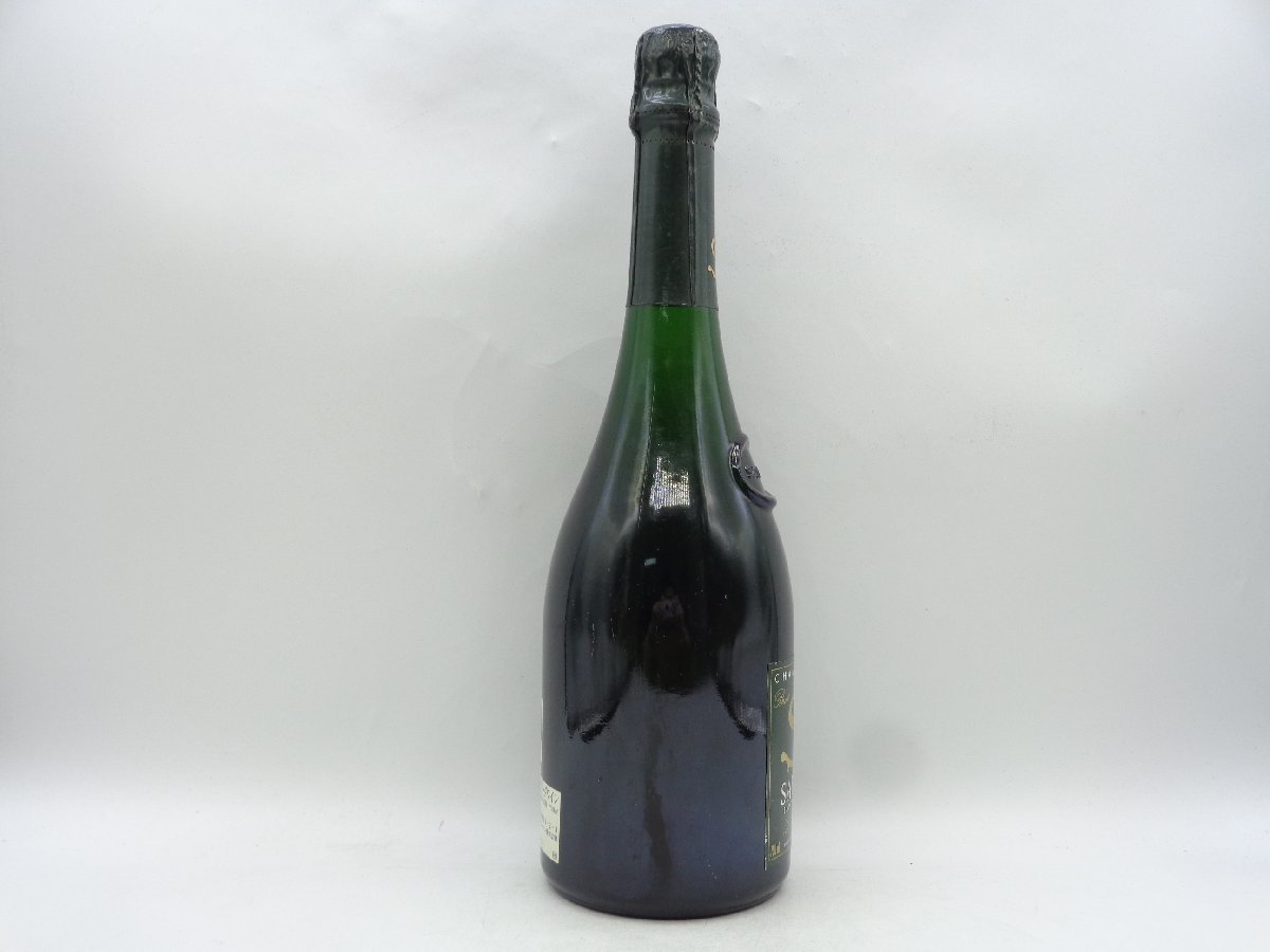 【同梱不可】SALON BLANC de BLANCS 1982 サロン ブラン ド ブラン ブリュット シャンパン 未開封 古酒 750ml 14% X190410_画像4