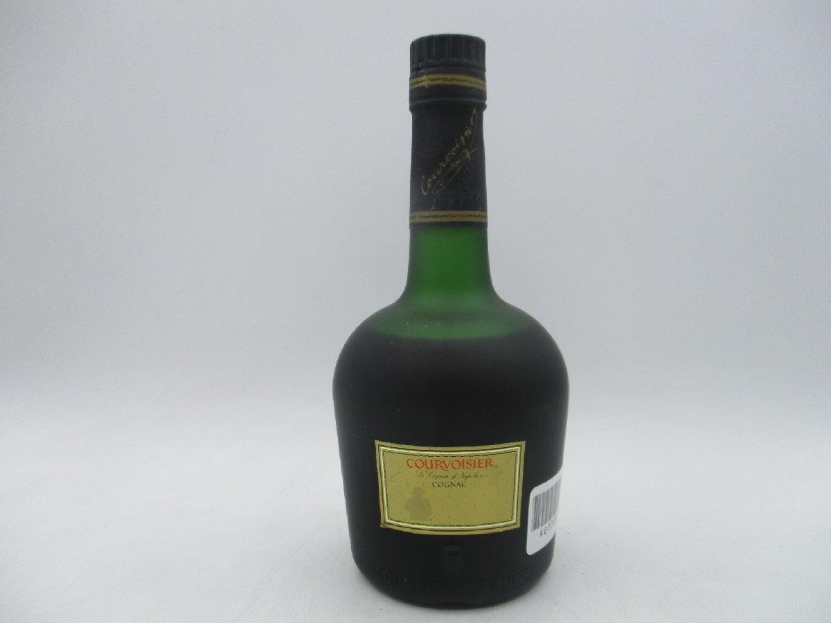 ハーフ COURVOISIER VSOP クルボアジェ VSOP コニャック ブランデー グリーンボトル 350ml 未開封 古酒 A7206_画像2