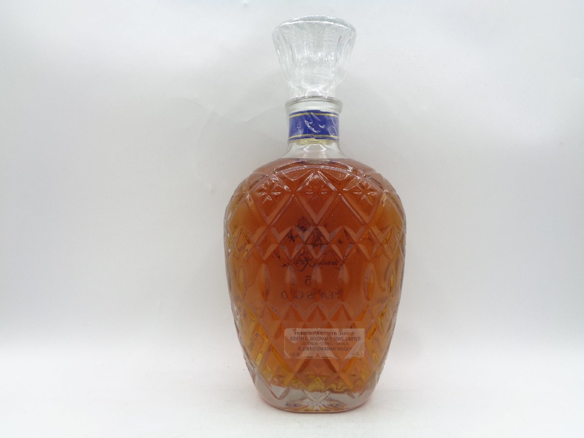 CROWN ROYAL 15年 クラウン ローヤル カナディアン ウイスキー 750ml 40% 箱入 古酒 未開栓 X257131_画像4