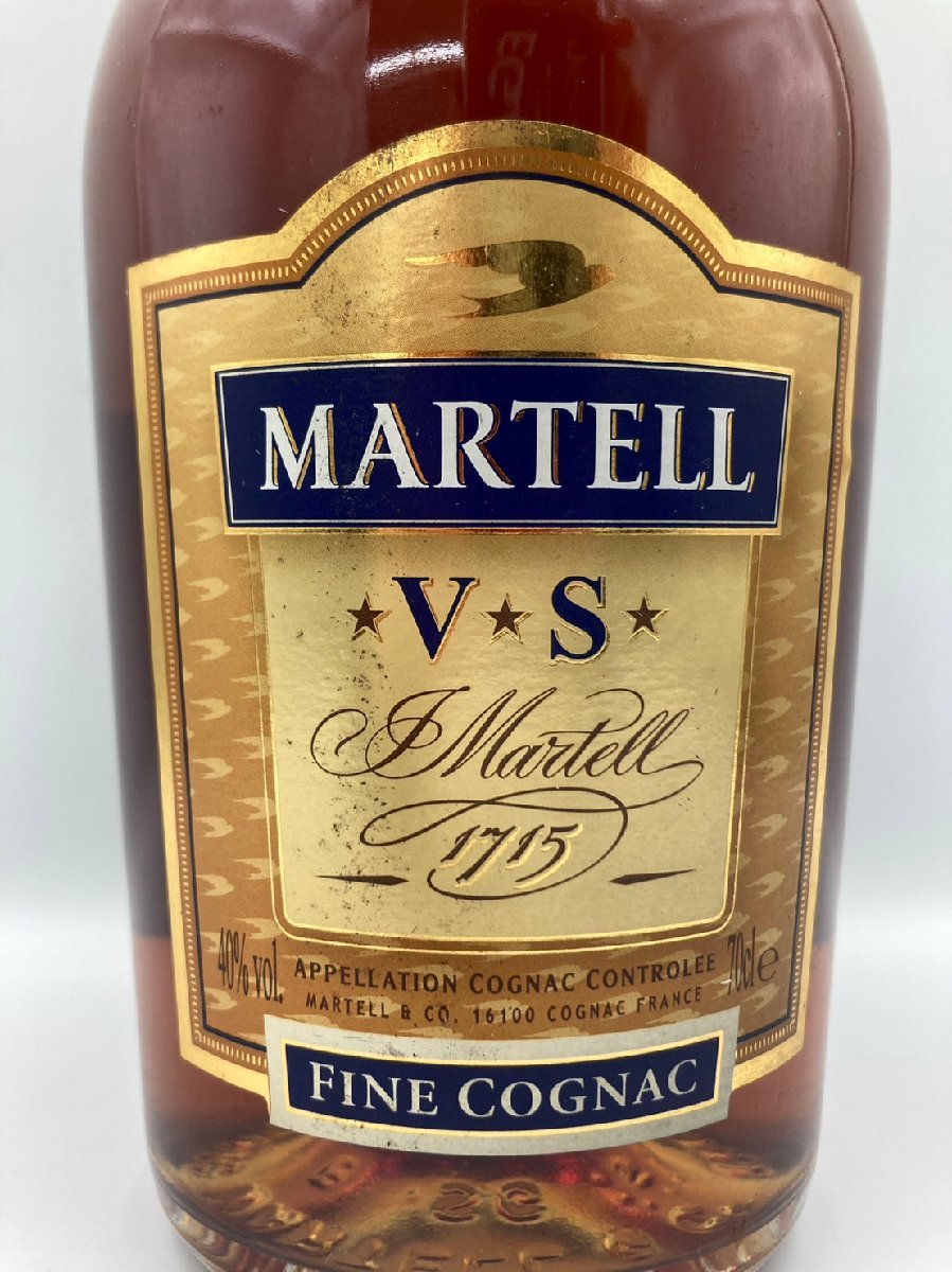 ST【同梱不可】 MARTELL マーテル VS スリースター 未開栓 古酒 Z35103_画像5