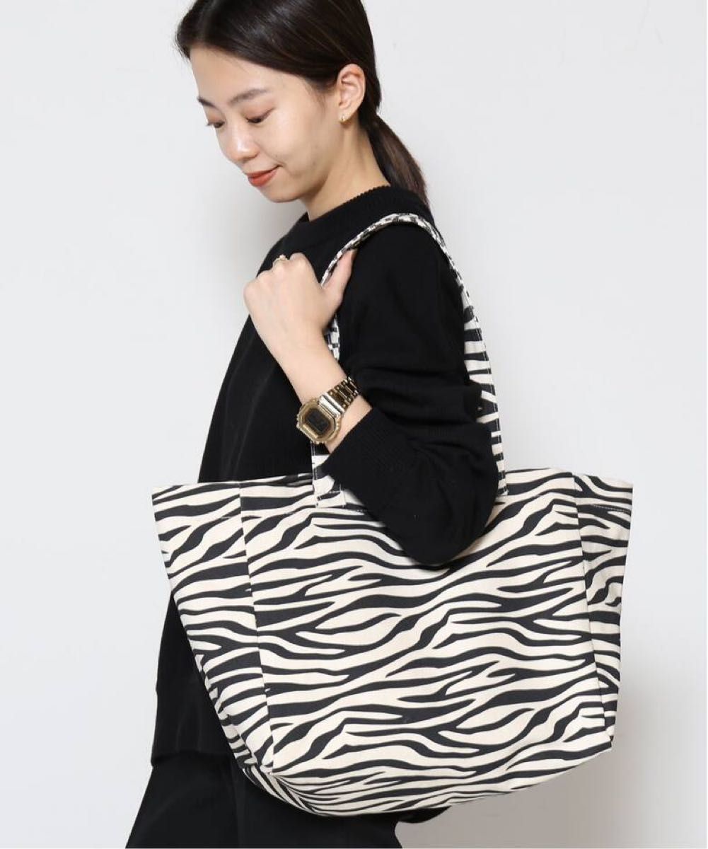 MUSE de Deuxieme Classe SITA PARANTICA シータパランティカ ZEBRA TOTE バッグ M