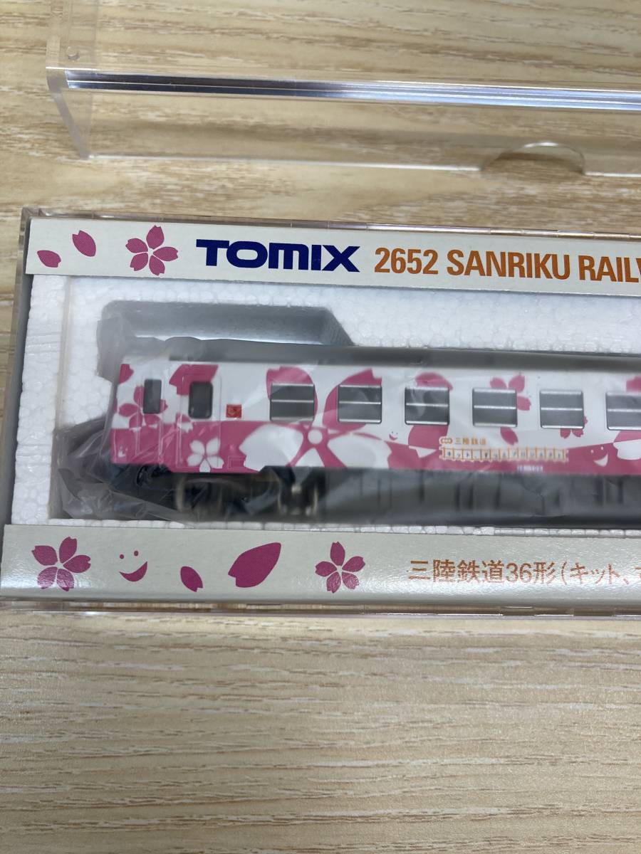 TTOMIX／三陸鉄道36形（キット、ずっと2号）　限定品　2652　鉄道模型_画像3
