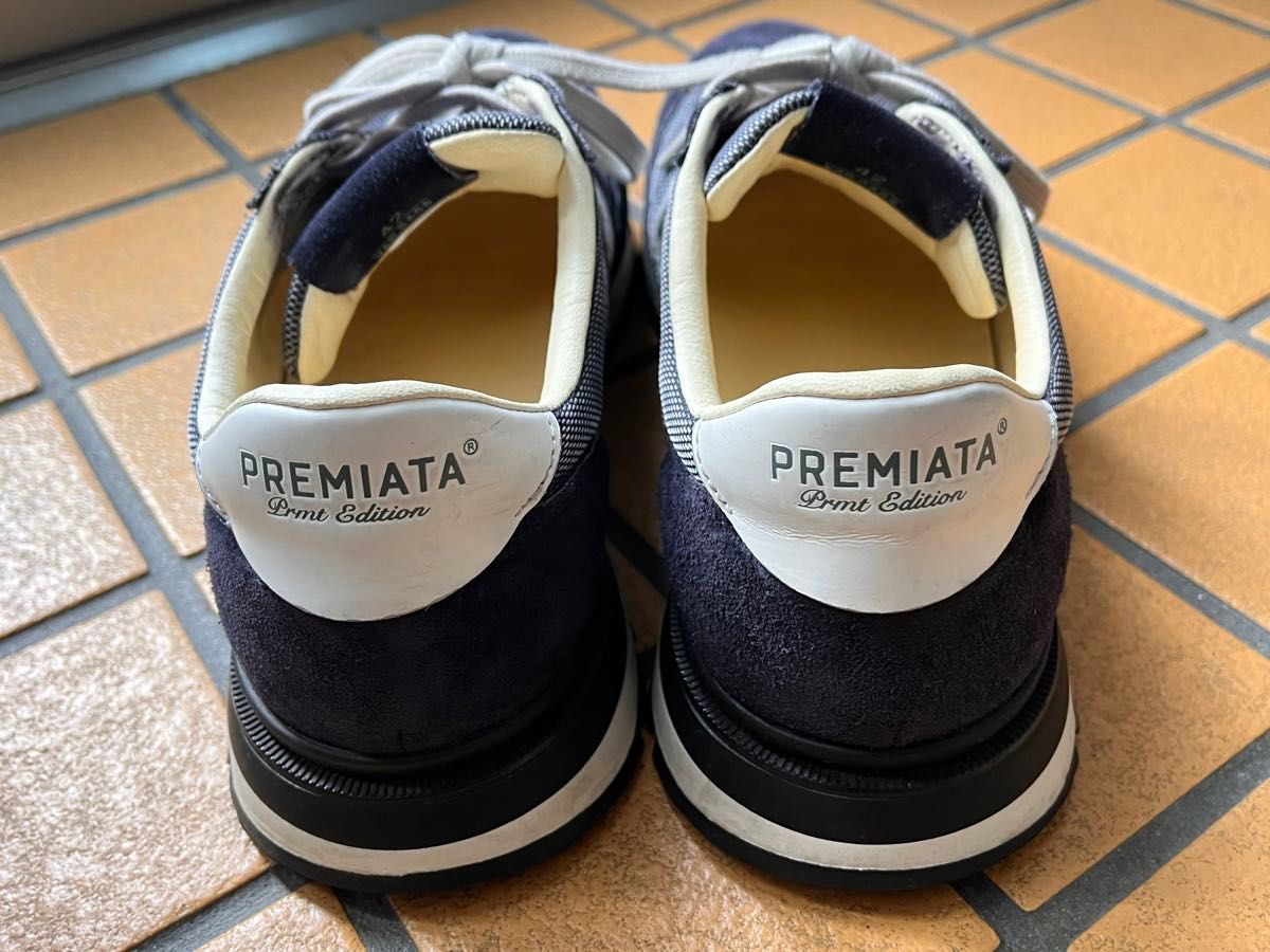 premiata var 5458 プレミアータ メンズ スエード スニーカー