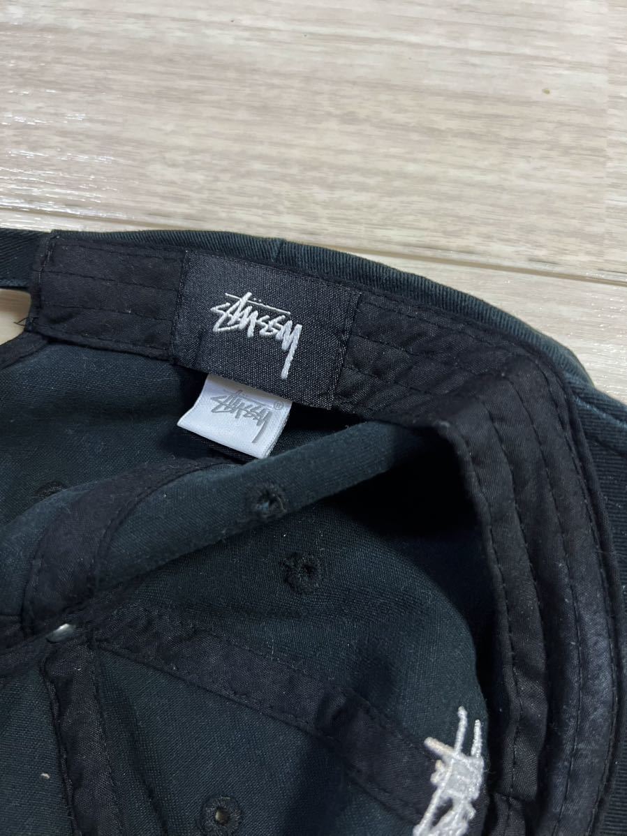 激レア スペシャル 谷篤人着用 90‘s OLD STUSSY ベースボール キャップ 帽子 紺タグ ステューシー vintage ビンテージ 黒タグ USA製 80‘s_画像5