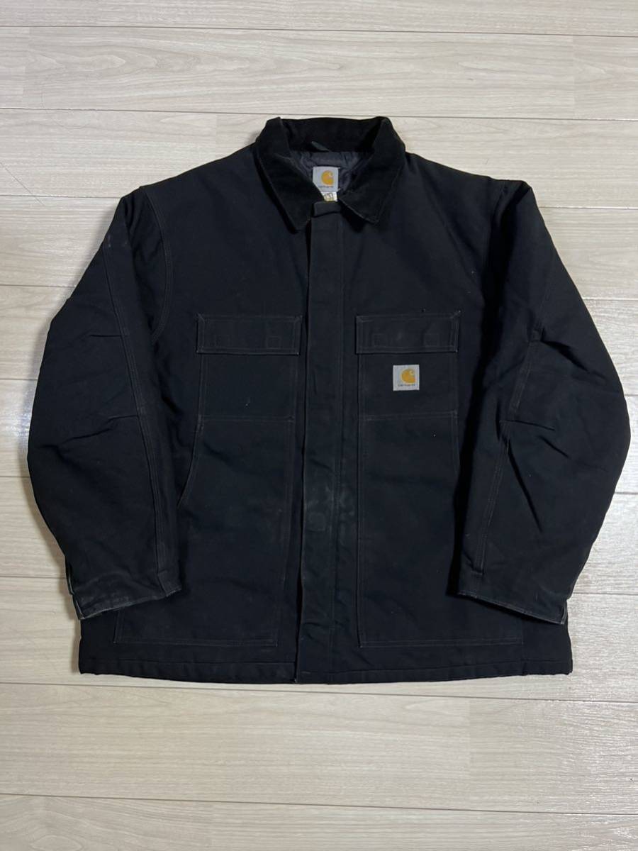 激レア 00’s vintage Carhartt カーハートトラディショナルコート XL アクティブジャケット アクティブパーカー USA製 デトロイト 90‘s _画像1